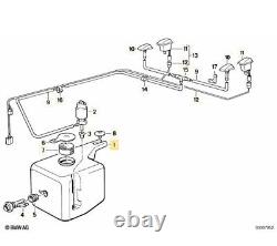 New Genuine Bmw 3 Series E30 Windshield Washer Fluid Reservoir Tank 61661370788