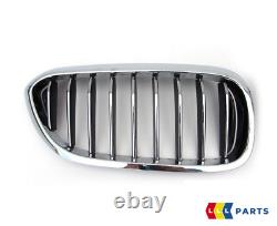 New Genuine Bmw 6 Series G32 Gt Front Right Side Kidney Grill Basis 51137412422
