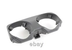 New Genuine Bmw 7 Series F01 F02 F04 Cup Drink Holder Outer Cover Black 9179820