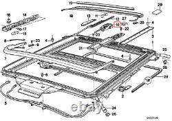 New Genuine Bmw 8 Series E31 Sliding Lifting Roof Right Guide 54121940976