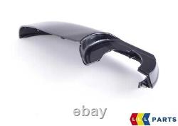 New Genuine Bmw Wing Mirror Support Ring Lower Housing Section Black Right Set