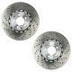 Pair Set of 2 Genuine Front Drilled Brake Disc Rotors For BMW F80 F82 F83 M3 M4