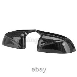Real Carbon Fiber M Wing Mirror Covers Caps for BMW X3 G01 X4 G02 X5 G05 2018+