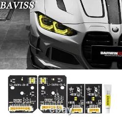 Yellow Drl Led Module Board Set For BMW M3 G80 M4 G83 G82 G22 G23 G23 G26